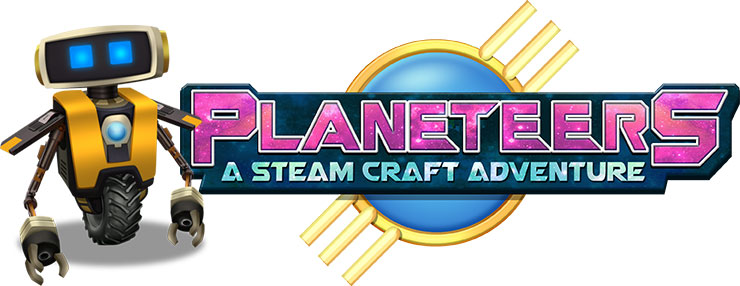 Planeteers Logo - STEAMCraftEdu
